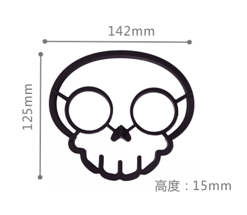 骷髏頭煎蛋器